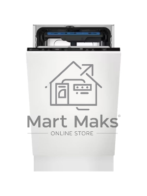 Встраиваемая посудомоечная машина Electrolux KEAC3200L, черный, 44.6 см, 10 компл., 46 дБ, класс E