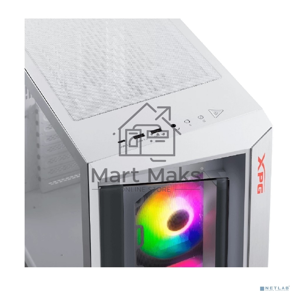 Компьютерный корпус ADATA XPG CRUISERST белый Mid-Tower, Micro-ATX, Mini-ITX, Standard-ATX