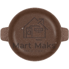 Кастрюля Maunfeld CARMEL MF22CRM01CR, 22 см, 3 л из литого алюминия со стеклянной крышкой