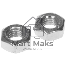 Гайка Tech-Krep DIN934 шестигранная оцинк. М10 (50 шт) - коробка с ок. 105249
