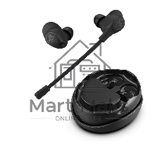 Наушники TWS JLab Work Buds Black, внутриканальные, Bluetooth, до 10 ч