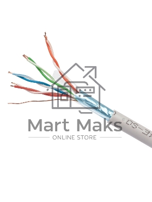 Кабель FPC Cablexpert UPC-5004E-SOL кат.5e CCA однож. 305м pullbox, серый