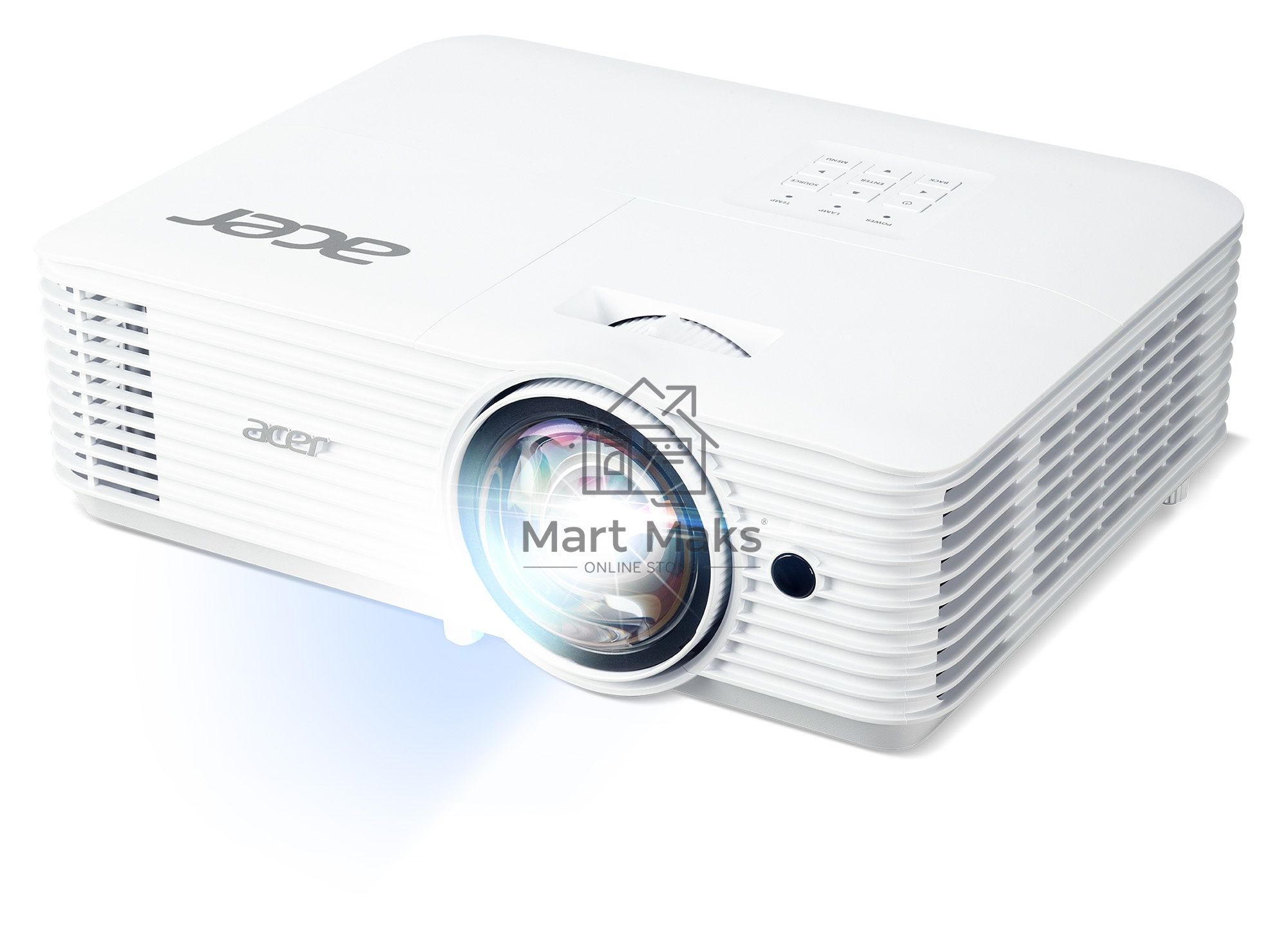 Проектор ACER H6518STi (DLP, 1080p, 1920x1080, 3500Lm, 10000:1, +НDMI, +2xUSB, 1x3W speaker, 3D Ready, lamp 10000hrs, sh