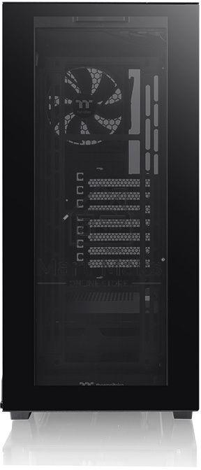Компьютерный корпус Thermaltake Divider 300 TG черный без БП ATX 2x120mm 2xUSB3.0 1xUSB3.1 audio front door bott PSU