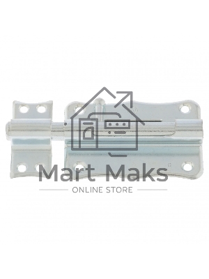 Задвижка накладная ЗТ-2-85, цинк, 5шт. (Металлист) Россия