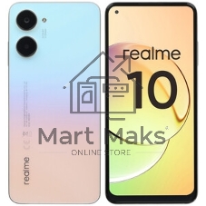Дисплей (модуль) для Realme 10 в сборе с тачскрином (OLED) черный