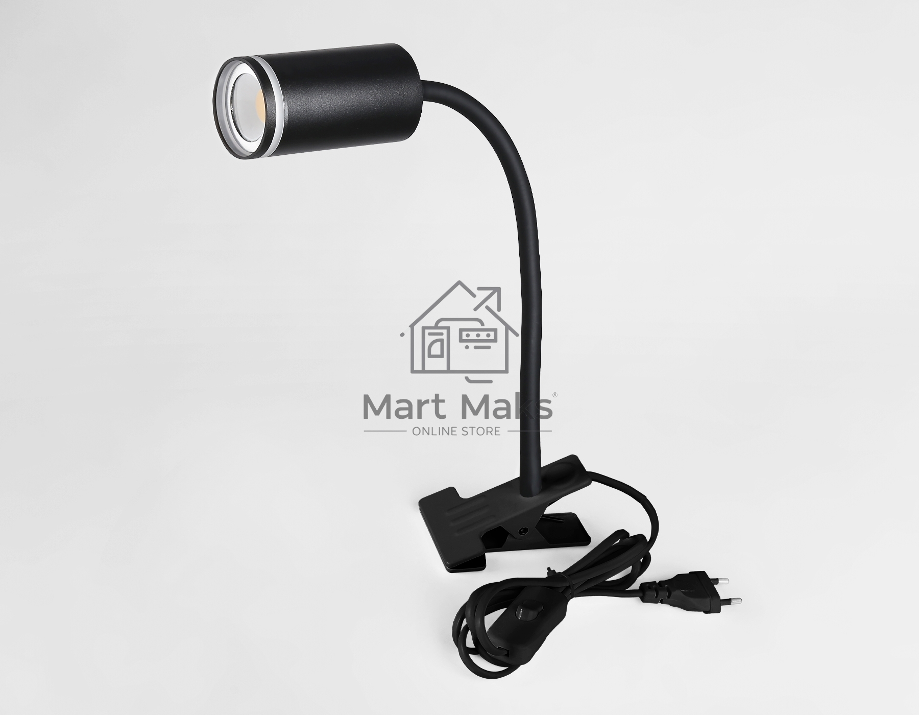 Светильник переносной FW2468 BK черный GU10 max 12W D55*L100*H300