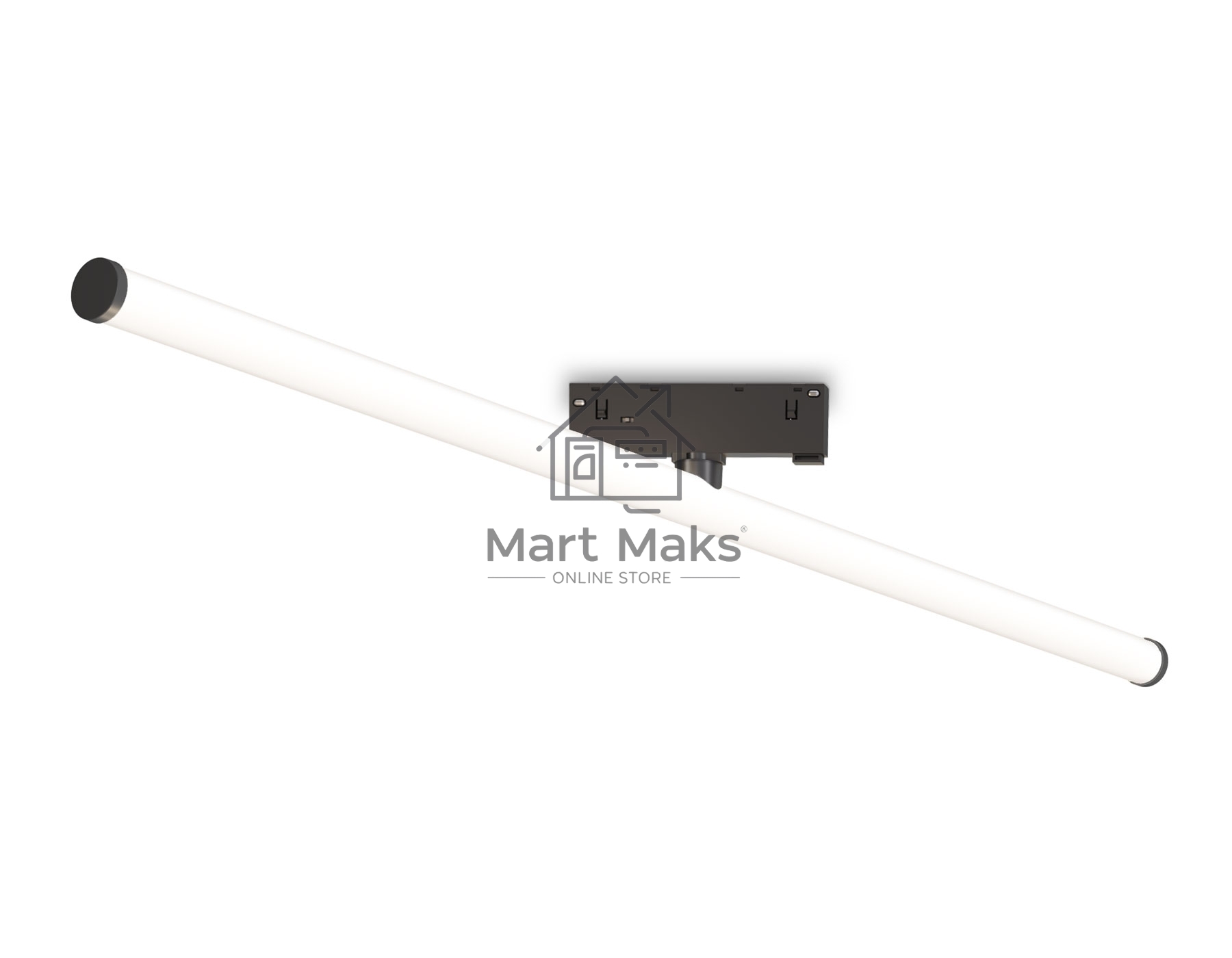 Трековый светильник GL2380 BK черный IP20 30W 3CCT 3000-6400K 48V 900*25*73