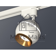 Светильник Ambrella light XT1101023 SWH/PYG белый песок/золото желтое полированное GU5.3 LED 3W 4200K (A2520, C1101, N7034)