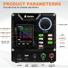 Лабораторный блок питания Amperin AI-D300.1RS 300V, 1A