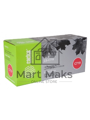 Картридж лазерный Cactus CS-C719 черный (2100 стр.) для Canon i-SENSYS MF5840/ MF5880; LBP6300/ 6650