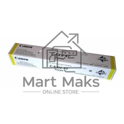 Картридж лазерный Canon C-EXV47Y 8519B002 желтый для iR-ADV С351iF/C350i/C250i