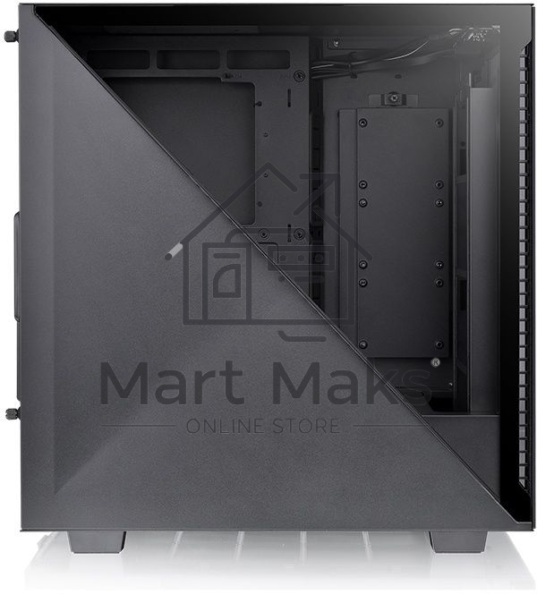 Компьютерный корпус Thermaltake Divider 300 TG черный без БП ATX 2x120mm 2xUSB3.0 1xUSB3.1 audio front door bott PSU
