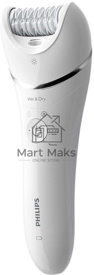 Эпилятор Philips 2 скорости, широкая головка, Wet&Dry, беспроводной