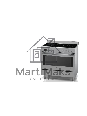 Электрическая плита с духовкой Bosch HCB738357M Отдельностоящая Series 8