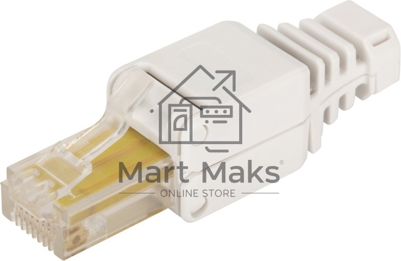 Полевой коннектор RJ-45 8P8C, неэкранированный, категории 5E