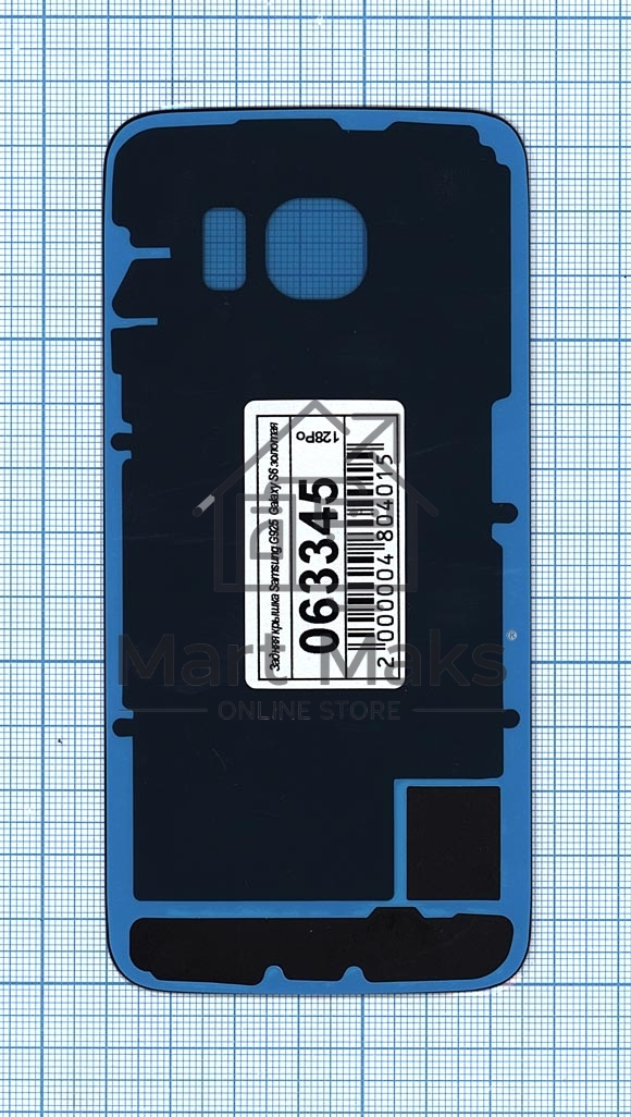 Задняя крышка для Samsung G925 Galaxy S6 Edge золотая