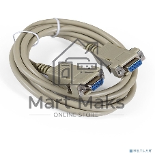 Кабель нуль-модемный RS-232 ExeGate EX-CC-134-3.0 (DB9F/DB9F, 3м)