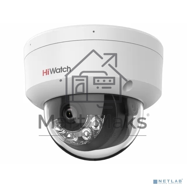 Камера видеонаблюдения IP HiWatch DS-I252M(B)(2.8 mm) 2.8-2.8мм цв. корп.:белый