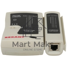 Тестер кабеля Rexant RJ-45+RJ-11 468