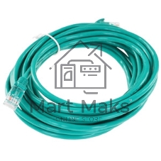 Патч-корд ExeGate UTP-RJ45-RJ45-5e-5M-GN, UTP, cat.5e, 5м, зеленый
