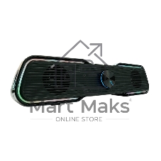 Саундбар 2.0 Gembird SPK-320, 6Вт, пластик, рег.громкости, RGB подсветка, черный