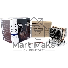 Кулер для процессора Noctua NH-D9L, 92 мм, медь, 0-2000 об/мин, 22.8 дБ, 4 pin PWM, 140 Вт, высота 110 мм