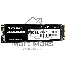 Накопитель SSD Patriot P400 Lite 1Tb M.2 2280 NVMe PCle 4.0 x4 R3500/W2700 TbW 560Tb 3D NAND with HS