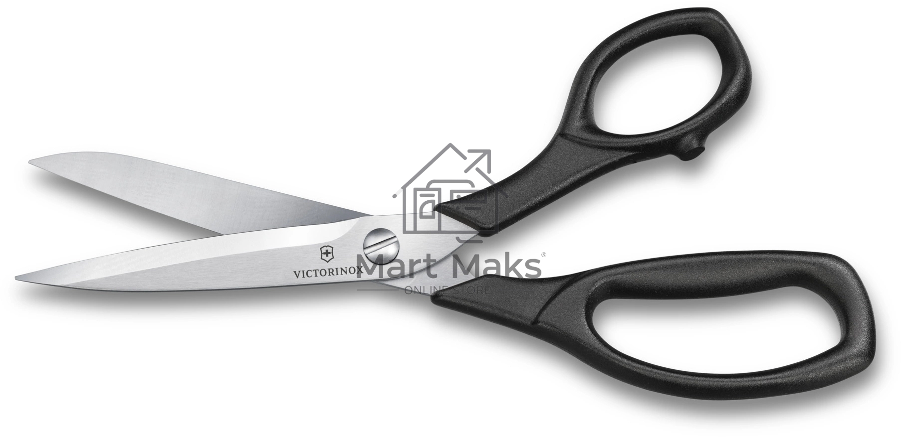 Ножницы Victorinox 8.1017.23 универсальные 220 мм ручки пластиковые асим. нержавеющая сталь черный европодвес
