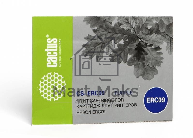 Картридж матричный Cactus CS-ERC09 пурпурный 4 мм, 0.21 м для Epson ERC09