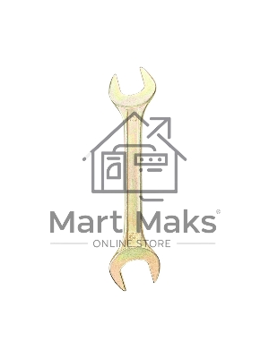 Ключ гаечный рожковый Rexant 19х22 мм, желтый цинк