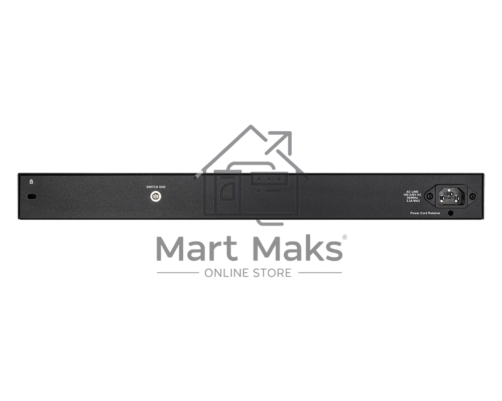 Коммутатор DGS-1210-28P/F5A Настраиваемый L2 PoE-коммутатор, 24x1000Base-T, 4хCombo 1000Base-T/SFP