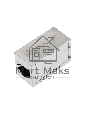 Проходной адаптер, RJ-45(8P-8C), FTP экранированный, кат.6, (гнездо-гнездо), Rexant