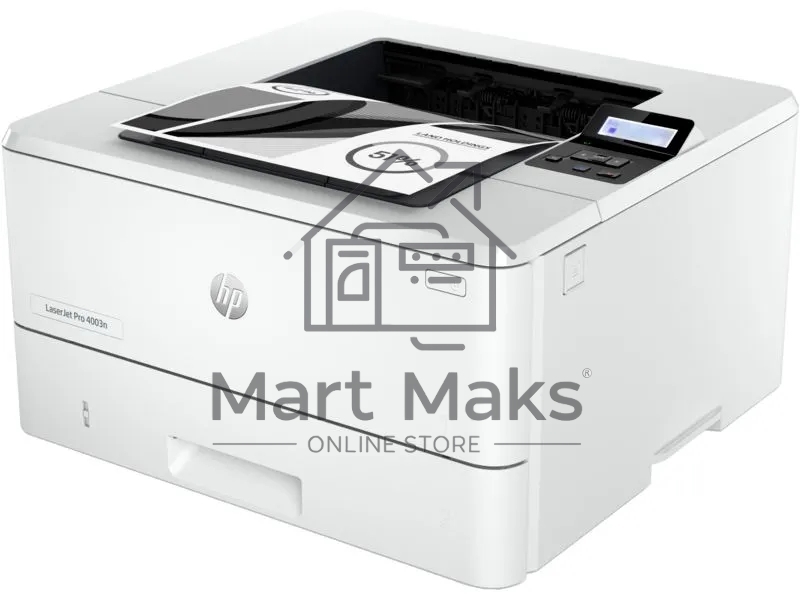 Принтер лазерный HP LaserJet Pro 4003n (2Z611A), A4, ч/б, печ. до 40 стр/мин., 1200 x 1200 dpi, USB, RJ-45, Air Print, Mopria