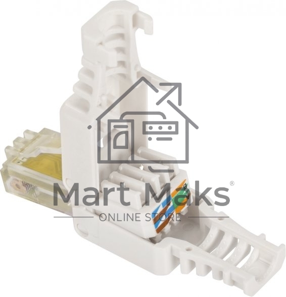 Полевой коннектор RJ-45 8P8C, неэкранированный, категории 5E