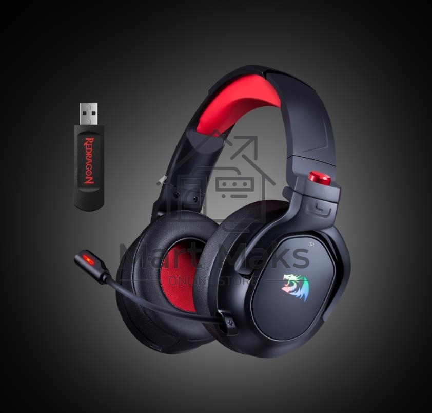Нaушники Defender Wireless 2.4GHZ 7.1 NOMEN RGB