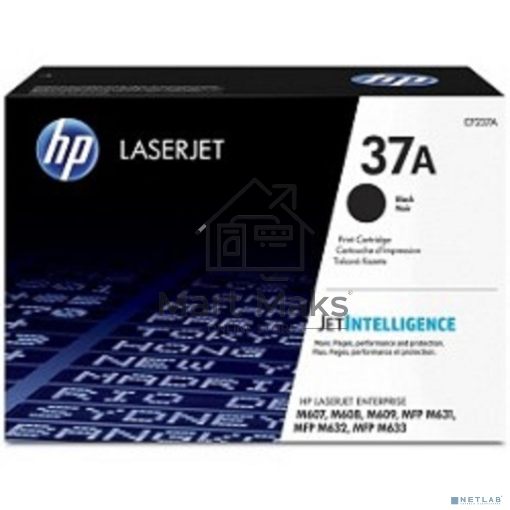 Картридж лазерный HP 37A черный для HP LaserJet (CF237A) 11000 стр