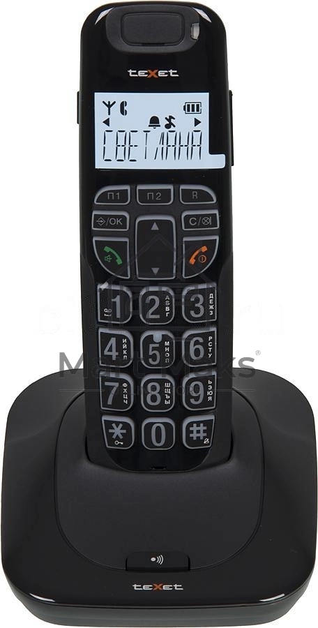 Радиотелефон teXet TX-D7505A черный
