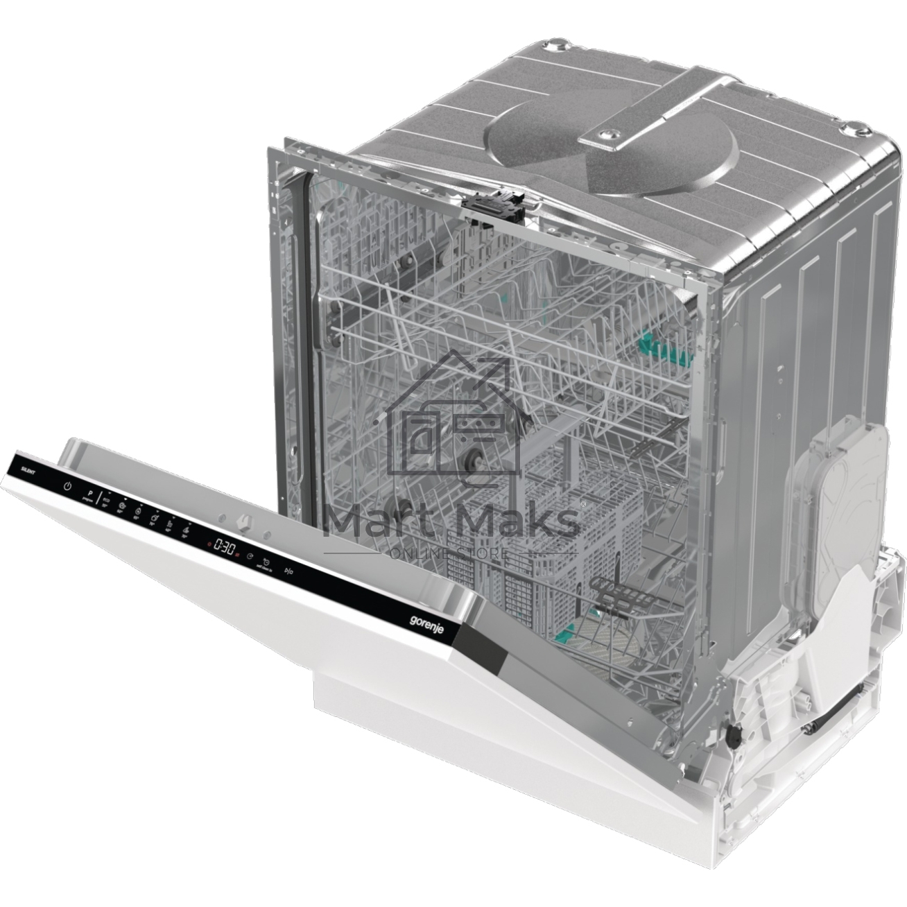 Встраиваемая посудомоечная машина Gorenje GS642E90W, белая, 59.9 см, 13 компл., 47 дБ, класс A++
