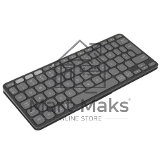 Клавиатура Logitech Keys to Go 2 беспроводная, Bluetooth, серый, английская раскладка