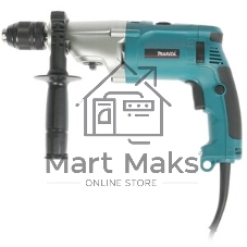 Дрель-шуруповерт Makita HP2071F, 1010 Вт, 28 Нм, щеточный, ударный
