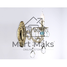Светильник Ambrella light TR4932 GD/WH/CL золото/белый/прозрачный E14 max 40W 400*120*270