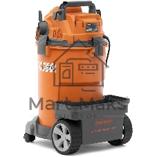 Строительный пылесос Daewoo DAVC 2500SD 1400Вт (уборка: сухая/сбор воды/выдув) оранжевый