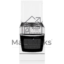 Плита газовая Gefest CG 60М C7 К73 белый, конфорок 4 шт, духовка 63 л, 60 см x 85 см x 60 см