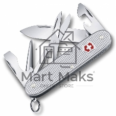Нож перочинный Victorinox Pioneer X (0.8231.26) 93мм 9функций серебристый карт.коробка