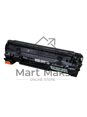 Картридж лазерный Sakura CB435A для HP LJ P1005/P1006, черный, 2000 к.