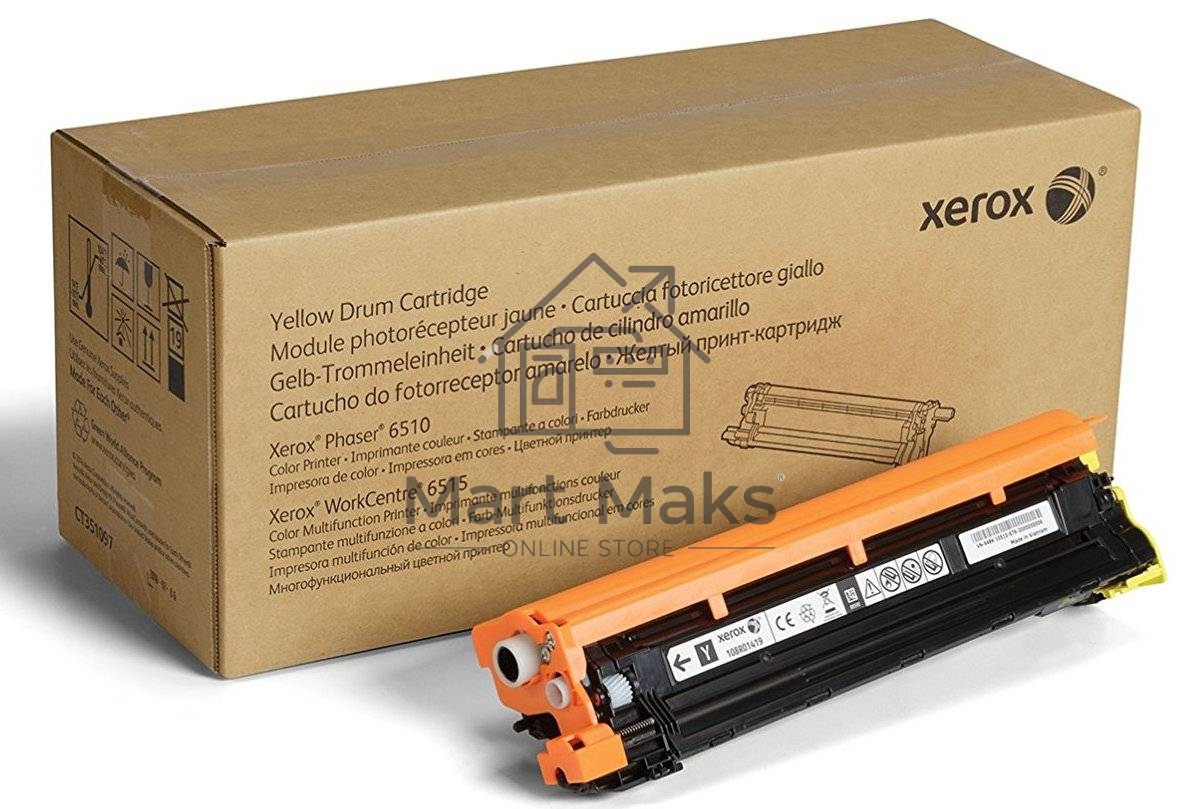 Барабан XEROXжелтый,yellow (48000 стр) для XEROX Phaser 6510/WC 6515 (Channels)