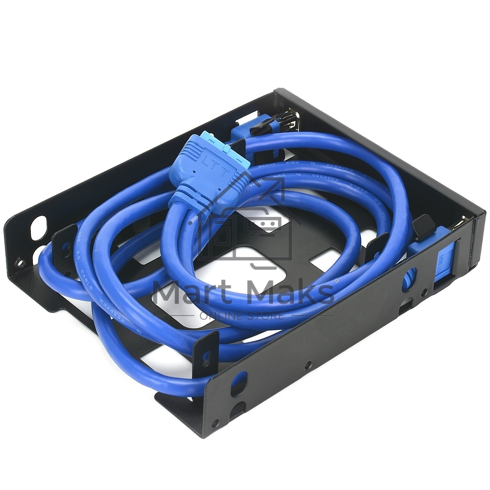 Панель с двумя портами USB 3.0 в слот 3.5 компьютерного корпуса и слот 2*2.5 CMU3-B3