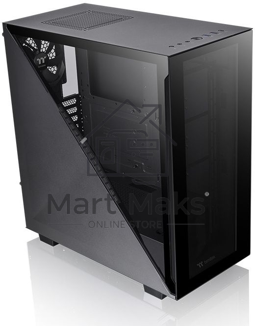 Компьютерный корпус Thermaltake Divider 300 TG черный без БП ATX 2x120mm 2xUSB3.0 1xUSB3.1 audio front door bott PSU