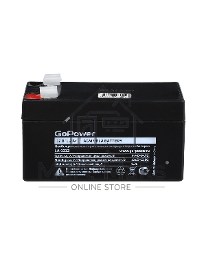Аккумулятор свинцово-кислотный GoPower LA-1212 12V 1.2Ah (1/20)